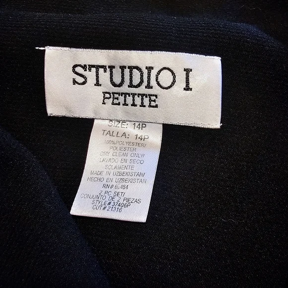 Black Double-Breasted Blazer with Brown 'Fendi' Crossbody - Picture 3 of 3